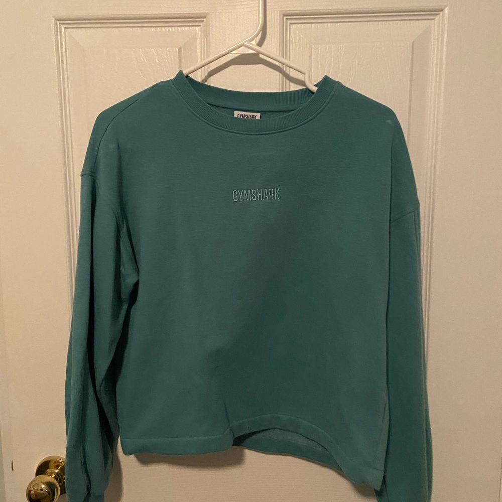 Gymshark Women's Aqua Crew Neck Sweater